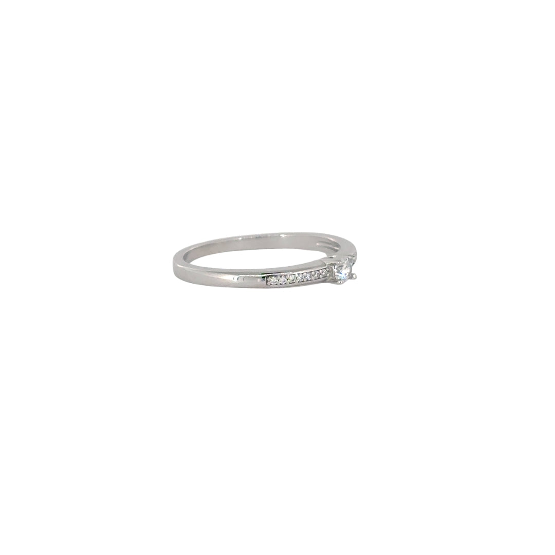 Silver Cubic Ring