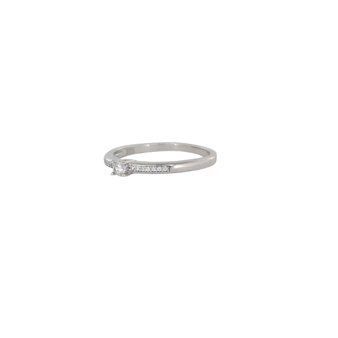 Silver Cubic Ring