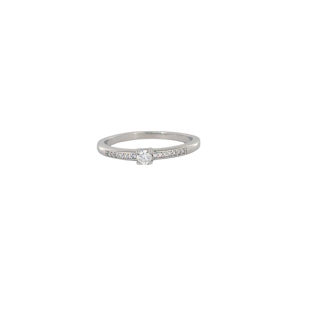 Silver Cubic Ring