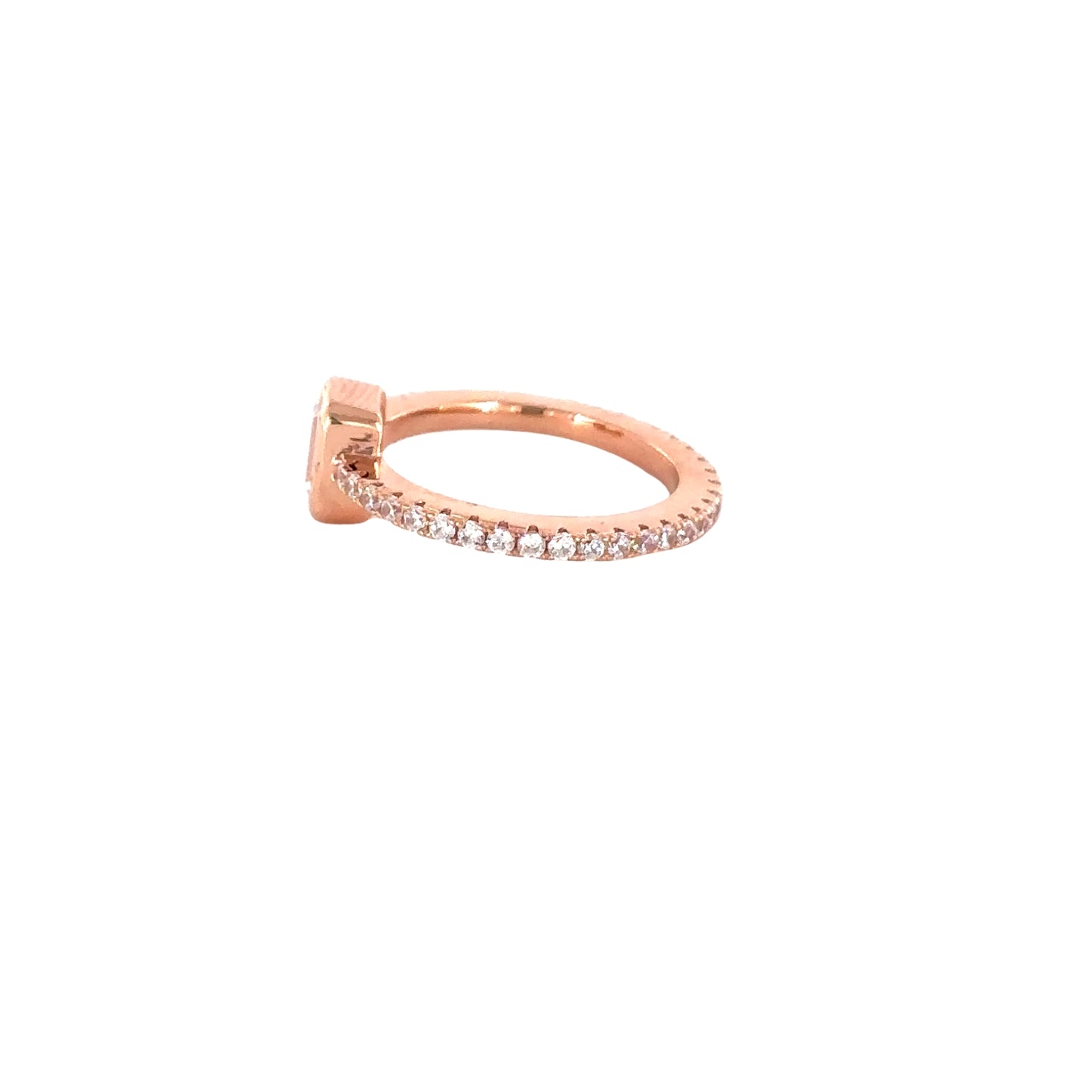 Sterling Silver Rose Gold Ring